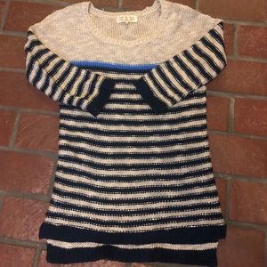 Pink Rose Knitted Sweater